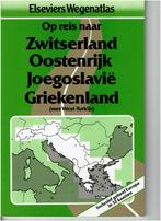 Elseviers Wegenatlas op reis naar Zwitserland, Boeken, Atlassen en Landkaarten, Gelezen, Landkaart, 1800 tot 2000, Europa Overig