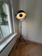 Vloerlamp | mat zwart | industrieel | studio stijl, Ophalen, Gebruikt, 150 tot 200 cm