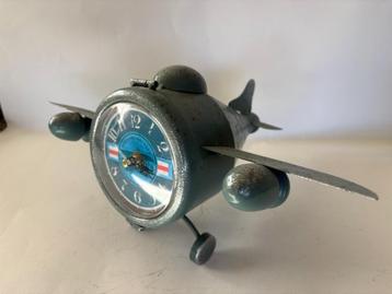 (tafel)Klok vliegtuig beschikbaar voor biedingen