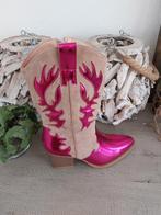 Beeldschone nieuwe cowboylaarzen bruin beige roze paars mt37, Kleding | Dames, Schoenen, Nieuw, Lucky Shoes, Ophalen of Verzenden