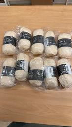 Beige cotton 8 haakkatoen 10x, Ophalen of Verzenden, Nieuw, Breien of Haken, Wol of Garen