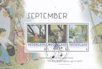 Rie Cramer - September - herfstmaand, Postzegels en Munten, Postzegels | Nederland, Verzenden, Na 1940, Gestempeld