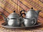 Mooie antiek vijfdelig Homeland theeservies uit Engeland., Ophalen of Verzenden