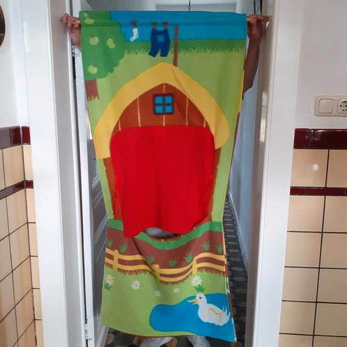 zachte poppenkast, Kinderen en Baby's, Speelgoed | Poppen, Gebruikt, Overige typen, Ophalen of Verzenden
