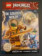Nieuw LEGO Ninjago: De Gouden Ninja met Minifiguur, Boeken, Ophalen of Verzenden, Nieuw, Fictie algemeen