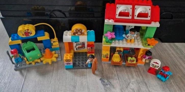 Duplo Stadsplein 10836, Kinderen en Baby's, Speelgoed | Duplo en Lego, Gebruikt, Duplo, Complete set, Ophalen