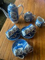 Prachtig porseleinen theeservies, gaaf!, Antiek en Kunst, Antiek | Servies compleet, Ophalen of Verzenden