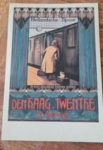 Vintage affiche NS Den Haag Hollands Spoor - Twente, Verzamelen, Ansichtkaarten | Themakaarten, Verzenden, Ongelopen