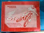 Honda CR250 Werkplaatshandboek 1990, Motoren, Ophalen of Verzenden, Honda
