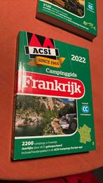 2 * ACSI campinggids: Frankrijk en Zuid-Europa 2022, Ophalen of Verzenden, Zo goed als nieuw, Europa, Campinggids