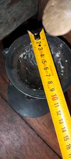 Gietijzeren kandelaar geurbrander geur brander oliebrander, ., Zwart, Ophalen of Verzenden, Zo goed als nieuw