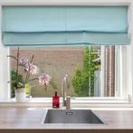 Op maat gemaakte Hema rolgordijnen lichtgroen, bijna 140, Huis en Inrichting, Ophalen, 100 tot 150 cm, Zo goed als nieuw, Modern