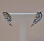 Veertjes oorbellen zilveren oorstekers zilver 925 stekers, Nieuw, Ophalen of Verzenden, Knopjes of Stekers, Zilver