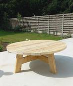 Ronde rechthoekige en vierkante tuintafels balken sloophout, Tuin en Terras, Palen, Balken en Planken, Ophalen, Nieuw, Balken