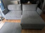 Hoekbank met slaapfunctie en opbergruimte voor linnengoed, Ophalen of Verzenden, Zo goed als nieuw, Vierpersoons of meer, Hoekbank