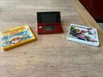 Nintendo 3DS + Mario Kart 7 & Super Mario Maker, Ophalen of Verzenden, 3DS, Rood, Gebruikt