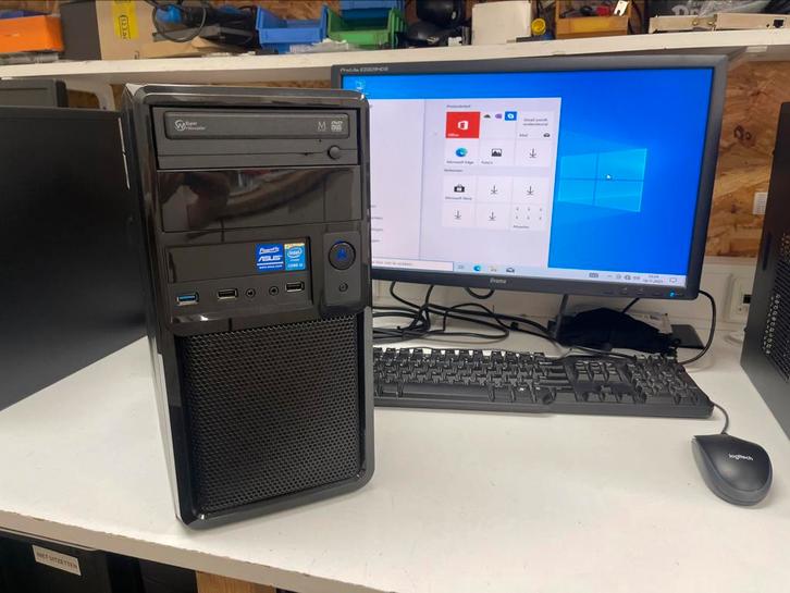 Goeie basis PC - intel i5, 8GB RAM, SSD, klaar voor gebruik, Computers en Software, Desktop Pc's, Zo goed als nieuw, 3 tot 4 Ghz