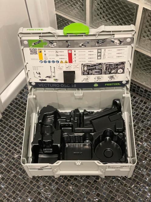 Festool systainer OSC 18 Accu-Oscillerende Multitool nieuw!!, Doe-het-zelf en Verbouw, Gereedschapskisten, Zo goed als nieuw, Ophalen of Verzenden