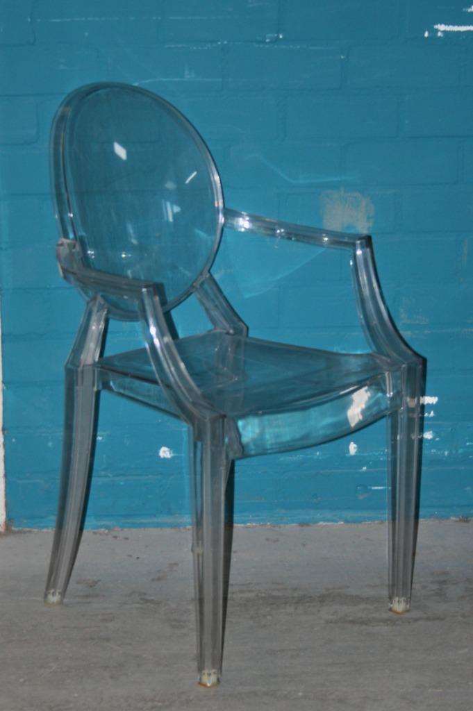 Starck Kartell Louis Ghost Stoel   Bieden vanaf €107, Huis en Inrichting, Stoelen, Zo goed als nieuw, Eén, Kunststof, Overige kleuren
