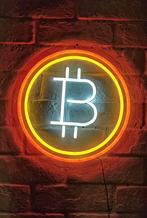 Bitcoin neon led bord nieuws, Verzamelen, Merken en Reclamevoorwerpen, Nieuw, Ophalen of Verzenden, Lichtbak of (neon) lamp