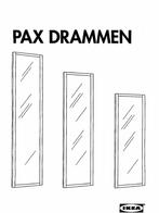 4x Pax Deuren DRAMMEN 50x229 - Glazen Deur, Ophalen, Gebruikt, 200 cm of meer, 50 tot 100 cm