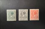 NVPH 136 137 138 postfris, ongestempeld met gom, Postzegels en Munten, Ophalen of Verzenden