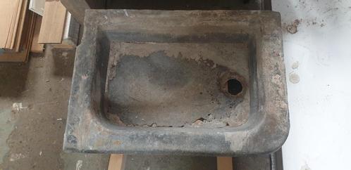 Orginele antieke  hardstenen wasbak., Doe-het-zelf en Verbouw, Sanitair, Gebruikt, Wastafel, Steen, Ophalen