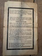 Propaganda Flyer Adolf Hitler - Tweede Wereldoorlog, Ophalen of Verzenden, Overige soorten, Duitsland, Foto of Poster