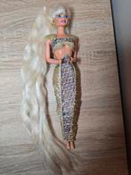Barbie Jewel Hair Mermaid - Defect hoofd en veelgebruikt, Ophalen of Verzenden, Gebruikt, Pop