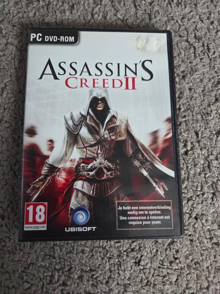 Assassin's Creed II, PC, Spelcomputers en Games, Games | Pc, Zo goed als nieuw, Overige genres, 1 speler, Vanaf 18 jaar, Ophalen of Verzenden