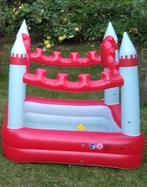 Opblaasbad Baby Peuter Kleuter Vrolijk Rood Wit Kasteel, Ophalen, Gebruikt, 80 tot 120 cm, Vierkant