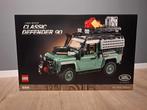 Lego icons 10317 Land Rover classic defender 90, Ophalen of Verzenden, Nieuw, Complete set, Lego