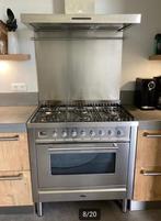 Boretti fornuis met oven (nieuw gekocht in 2017), Witgoed en Apparatuur, Fornuizen, 60 cm of meer, 5 kookzones of meer, Vrijstaand