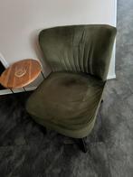 Leuk groen fauteuiltje, Huis en Inrichting, Fauteuils, Ophalen, Gebruikt, Minder dan 75 cm, Stof