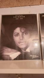 Ingelijste poster Michael Jackson, Verzamelen, Met lijst, Ophalen of Verzenden, A1 t/m A3, Muziek