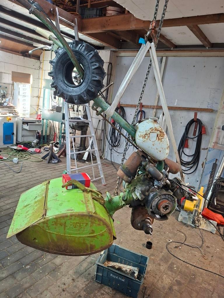 Agria Tuinmachine Onderdelen of Opknapper, Verzenden, Gebruikt