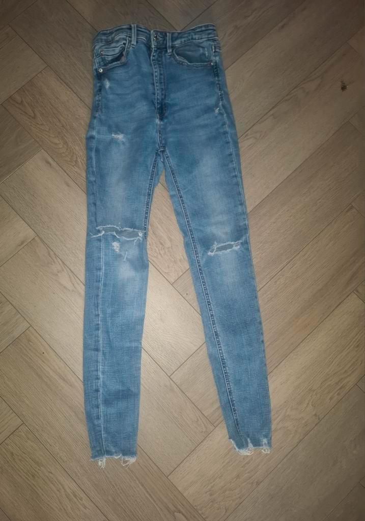 Stradavius Jeans - Hoge Taille, Skinny, Maat M, Kleding | Dames, Spijkerbroeken en Jeans, Zo goed als nieuw, W28 - W29 (confectie 36)