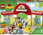 LEGO DUPLO PAARDENSTAL EN PONY'S VERZORGEN - 10951, Kinderen en Baby's, Speelgoed | Duplo en Lego, Ophalen, Zo goed als nieuw