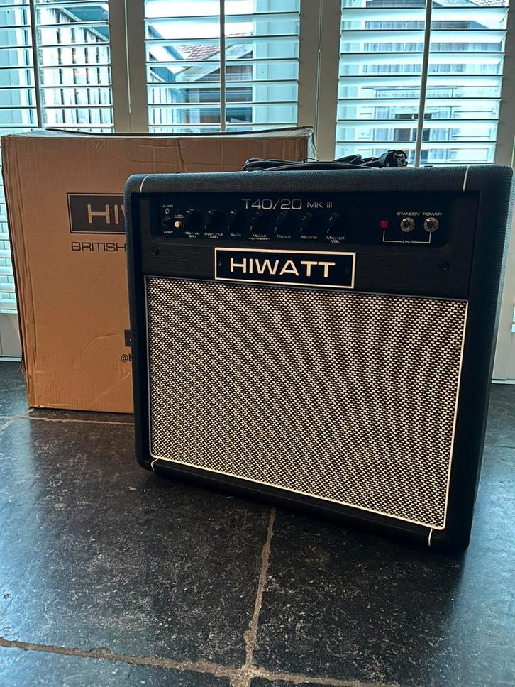 Hiwatt T40/20 1x12 combo, Muziek en Instrumenten, Versterkers | Bas en Gitaar, Zo goed als nieuw, Minder dan 50 watt, Ophalen of Verzenden