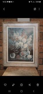 Bloemenprint in lijst, Ophalen of Verzenden