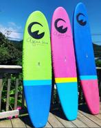 Aqua Inc. Arouna Softtop Surfboard - 10'0" x 24 1/8" - Groen, Watersport en Boten, Golfsurfen, Longboard, Met koord, Nieuw, Aqua inc