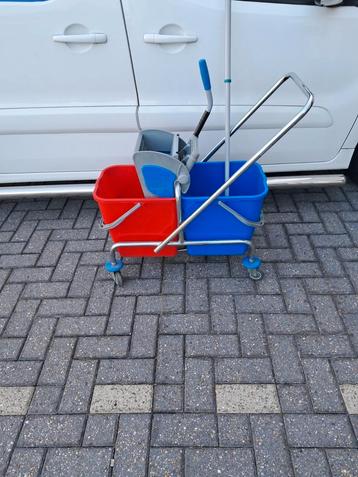 Mopwagen profi met wringer. beschikbaar voor biedingen