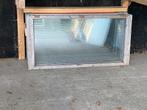 8 x Veligheidsglas met larix frame. 152/76, Doe-het-zelf en Verbouw, Ophalen, Gevelraam of Ruit, Minder dan 80 cm, Zo goed als nieuw