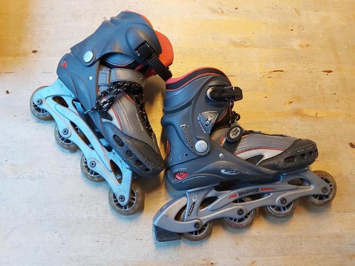 Fijne inline Skeelers maat 44 (set A) Nijdam Adec 5, Sport en Fitness, Skeelers, Zo goed als nieuw, Inline skates 4 wielen, Overige merken