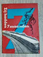 Folder over de Nederlansche Spoorwegen in 1945, Verzamelen, Spoorwegen en Tramwegen, Ophalen of Verzenden, Gebruikt, Trein, Boek of Tijdschrift
