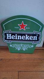 Emaille bord Heineken, Verzamelen, Ophalen of Verzenden, Reclamebord