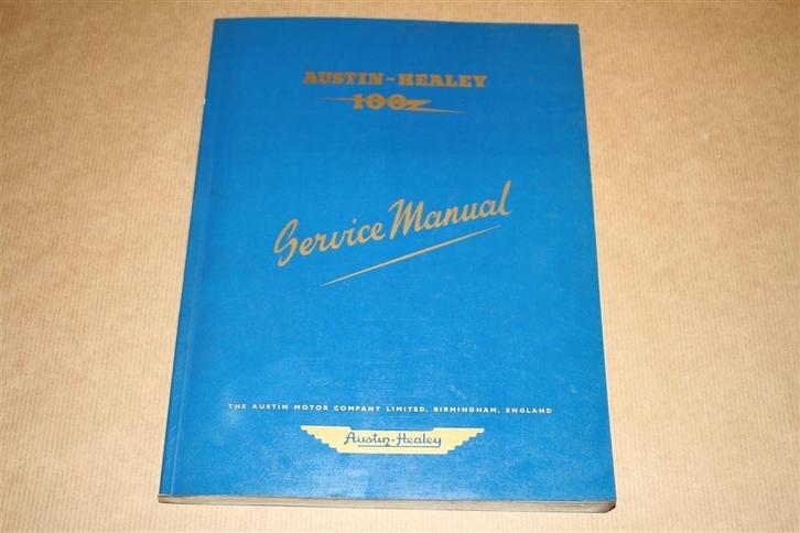 Austin Healey 100 - Service Manual - 1956, Auto diversen, Handleidingen en Instructieboekjes, Ophalen of Verzenden