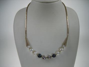 Antiek gouden 14 karaat massief Konings collier beschikbaar voor biedingen