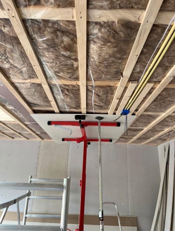 Te huur gips platenlift, Doe-het-zelf en Verbouw, Lieren en Takels, Zo goed als nieuw, Ophalen