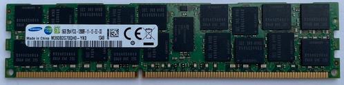 8x Samsung Memory M393B2G70QH0-YK0 16GB DDR3 1600 ECC, Computers en Software, RAM geheugen, Zo goed als nieuw, Server, 16 GB, DDR3